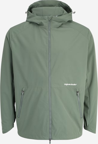 Jack & Jones Plus Between-Season Jacket 'VESTERBRO' in Green: front