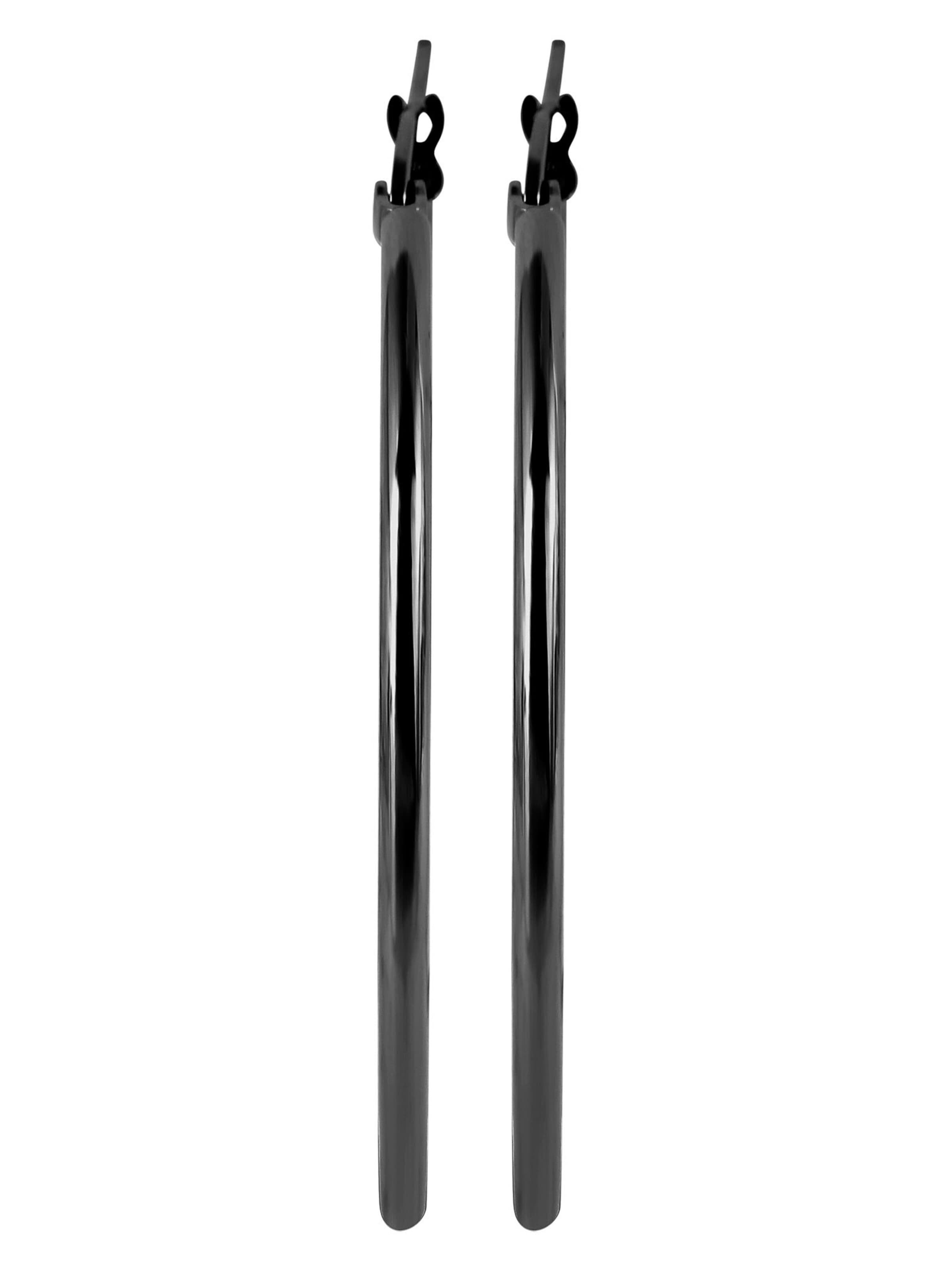 Akzent Earrings 'Sinja, langlebig' in Black: front