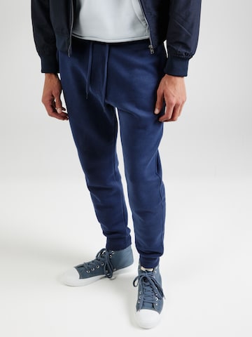 HOLLISTER Tapered Trousers 'ALWAYS-ON' in Blue: front