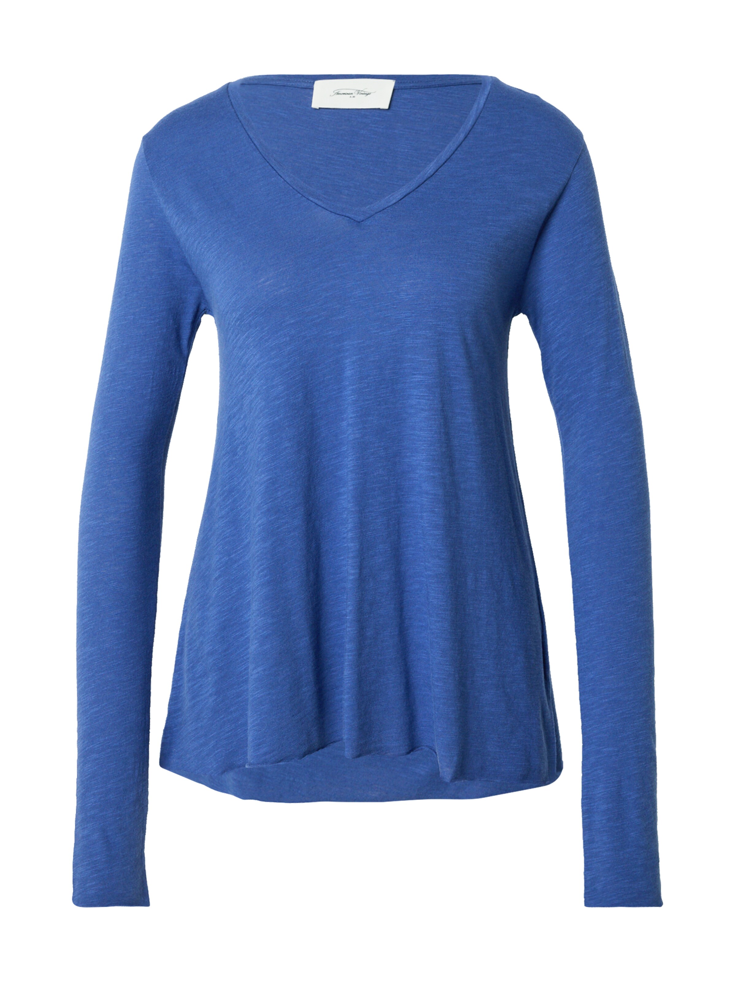 AMERICAN VINTAGE Tričko 'JACKSONVILLE' – modrá: přední strana