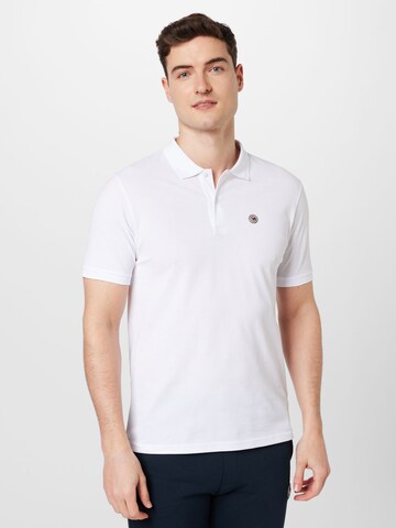 Colmar قميص بلون أبيض: الأمام