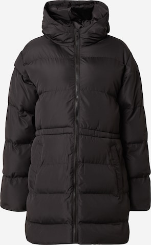 BRAVE SOUL Winter Coat in Black: front