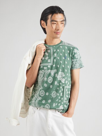Polo Ralph Lauren Футболка в Зеленый: спереди