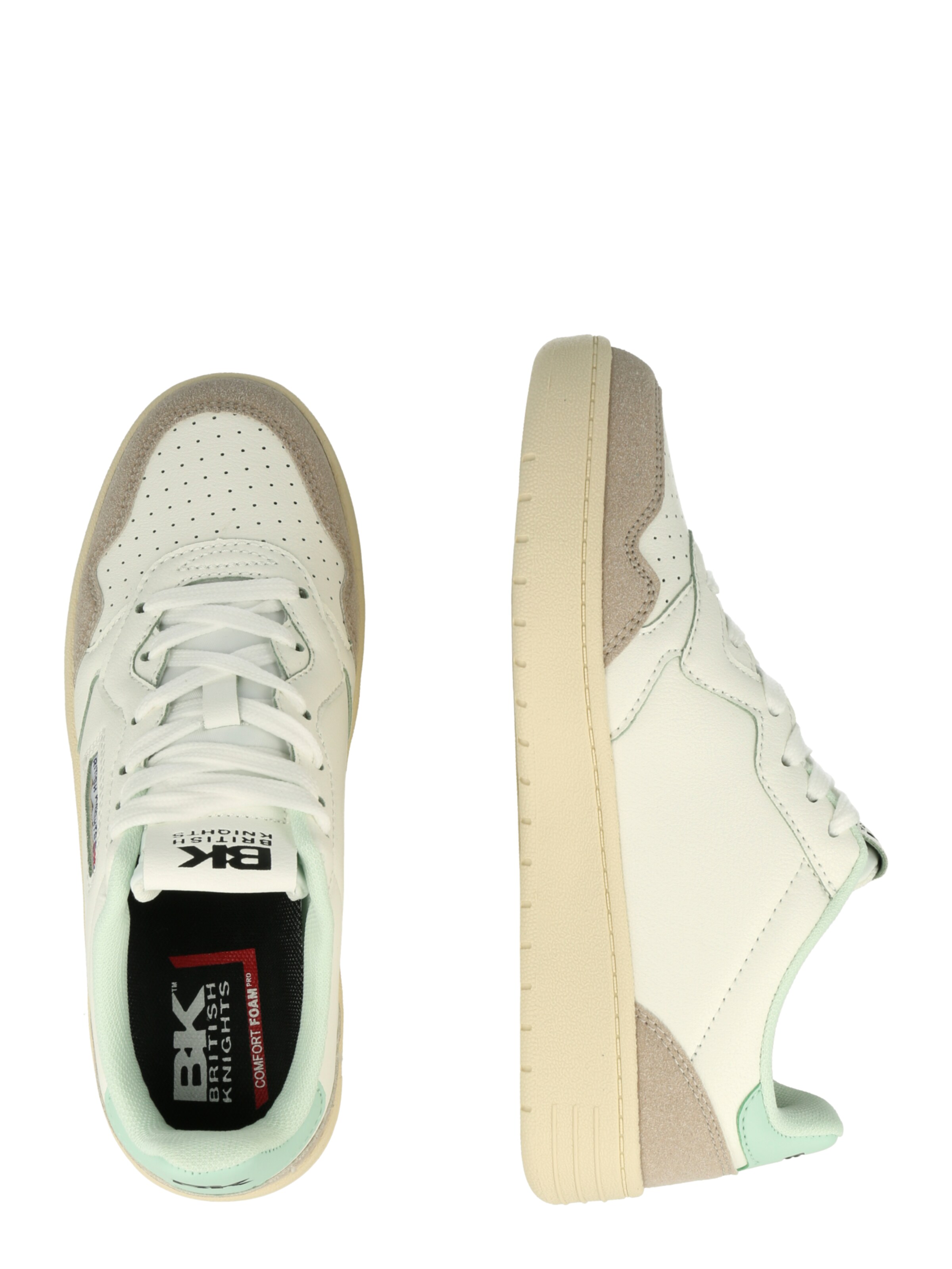 BRITISH KNIGHTS Platform trainers 'NOORS' in White