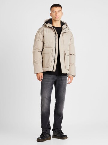 Clean Cut Copenhagen Winter Jacket 'Baker' in Beige