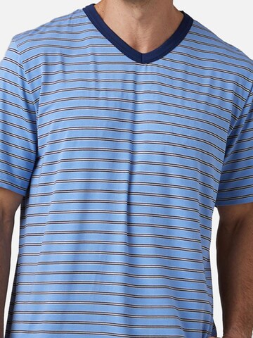 zd ZERO DEFECTS Pyjama kort 'Koryfi' in Blauw