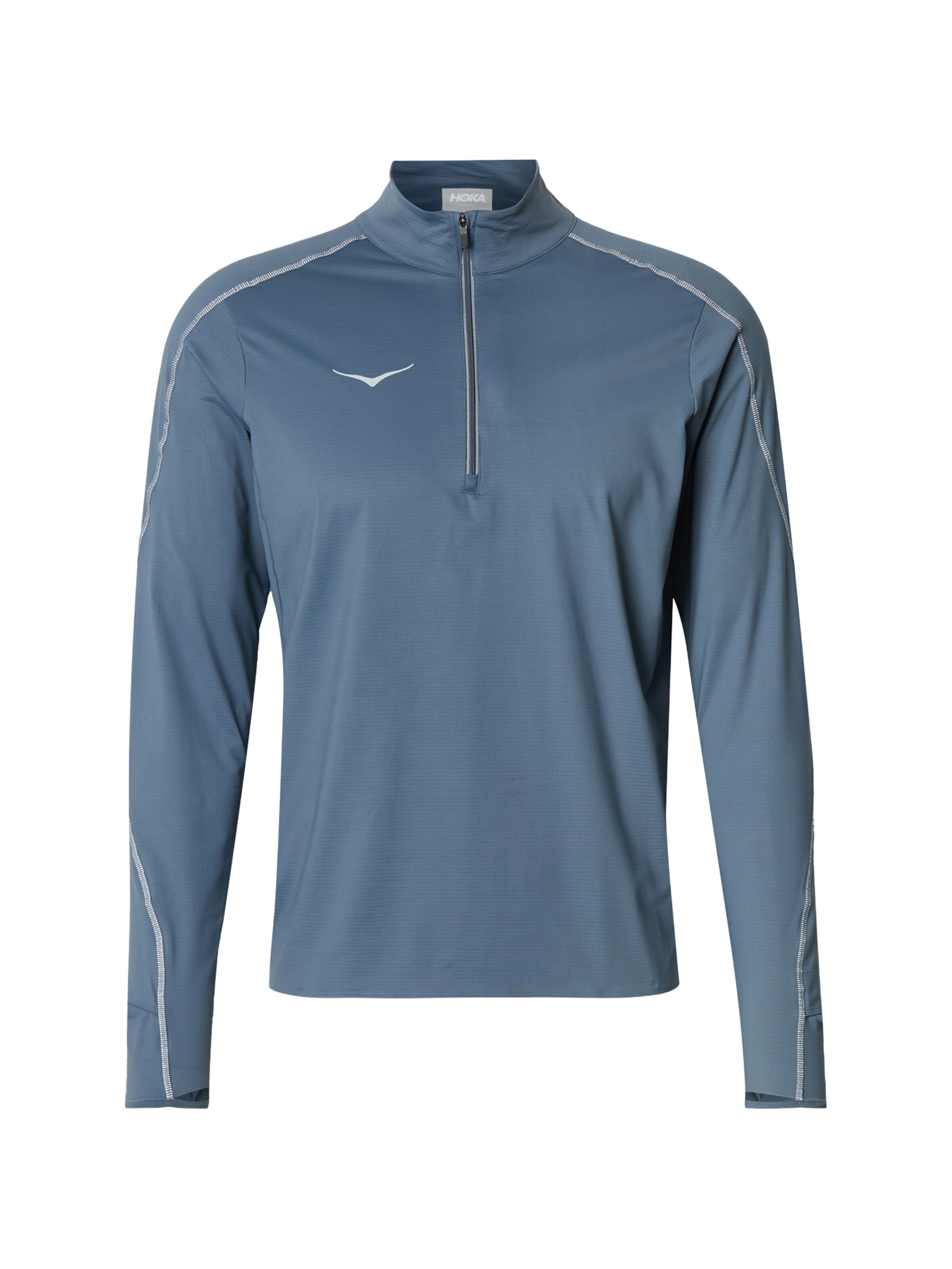HOKA Funktionsshirt 'GLIDETECH' in Blau: Vorderseite