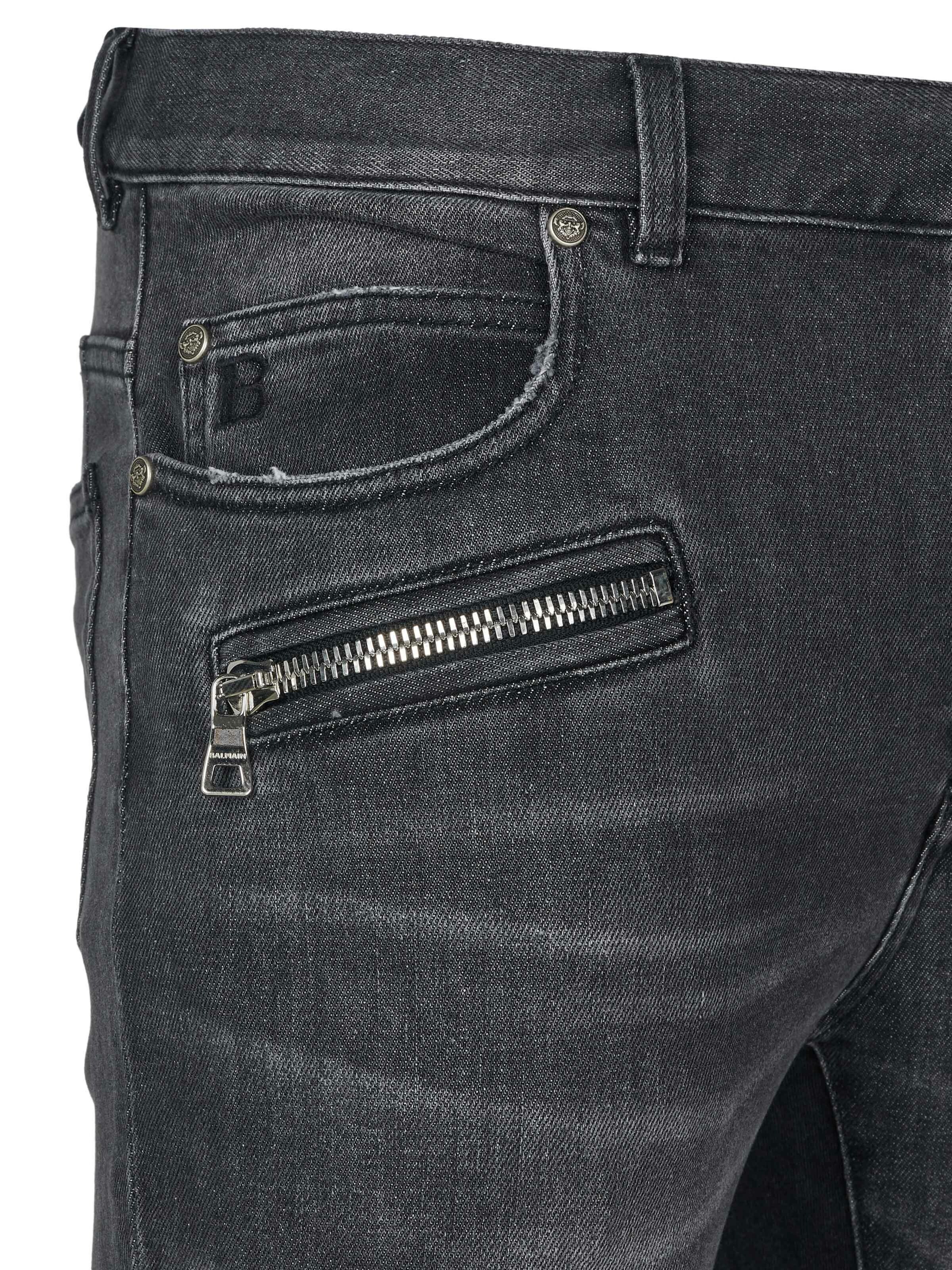 Balmain Regular Jeans in Grijs