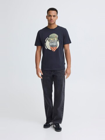 BLEND Rundhalsshirt ' BHKurt ' in Blau