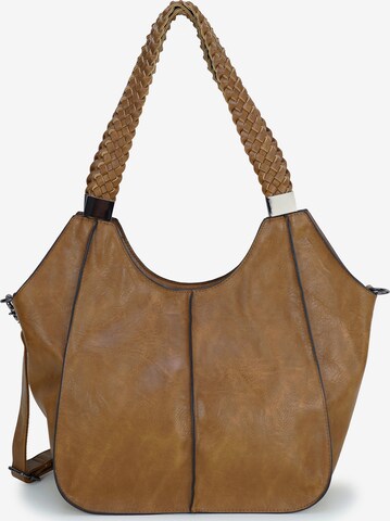 HARPA Schultertasche 'ZOELLA' in Braun: Vorderseite
