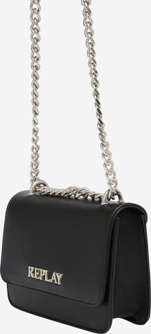 REPLAY Crossbody Bag in Black: front