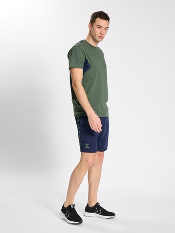 Hummel Functioneel shirt 'Staltic' in Groen