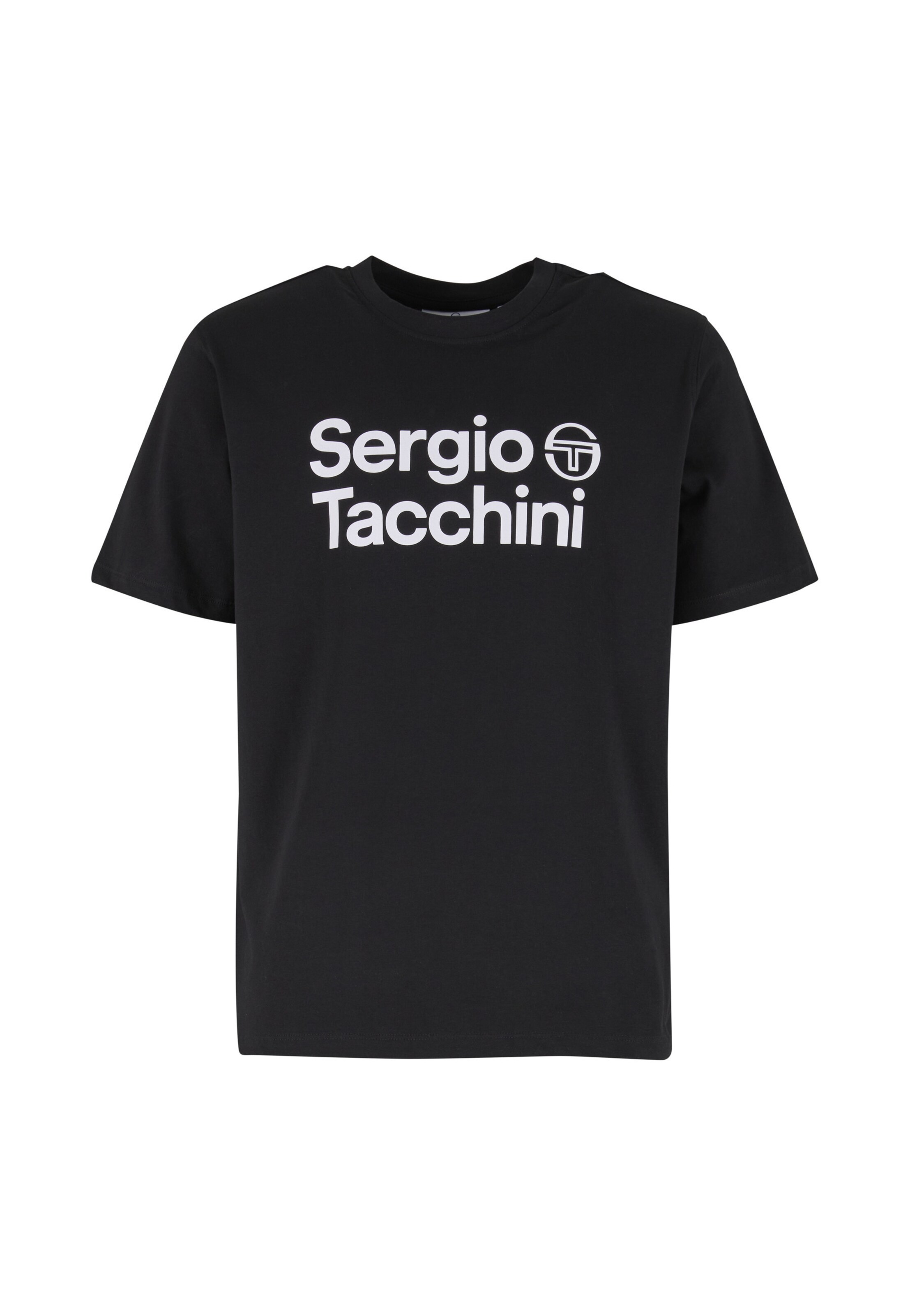 Sergio Tacchini T-Shirt in Schwarz: Vorderseite