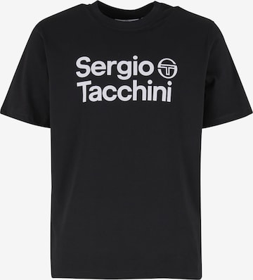 Sergio Tacchini T-Shirt in Schwarz: Vorderseite