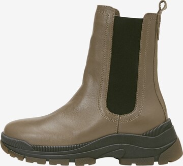 Marc O'Polo Chelsea boots 'Maia' in Beige: voorkant