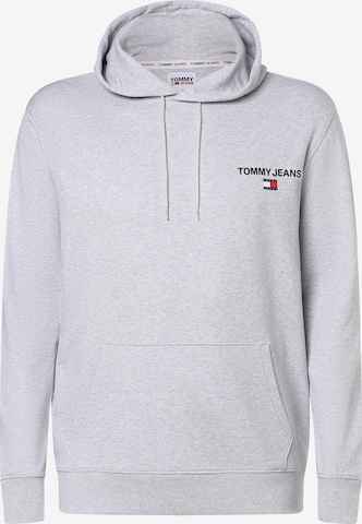 Sweat-shirt 'Entry' Tommy Jeans Plus en gris : devant