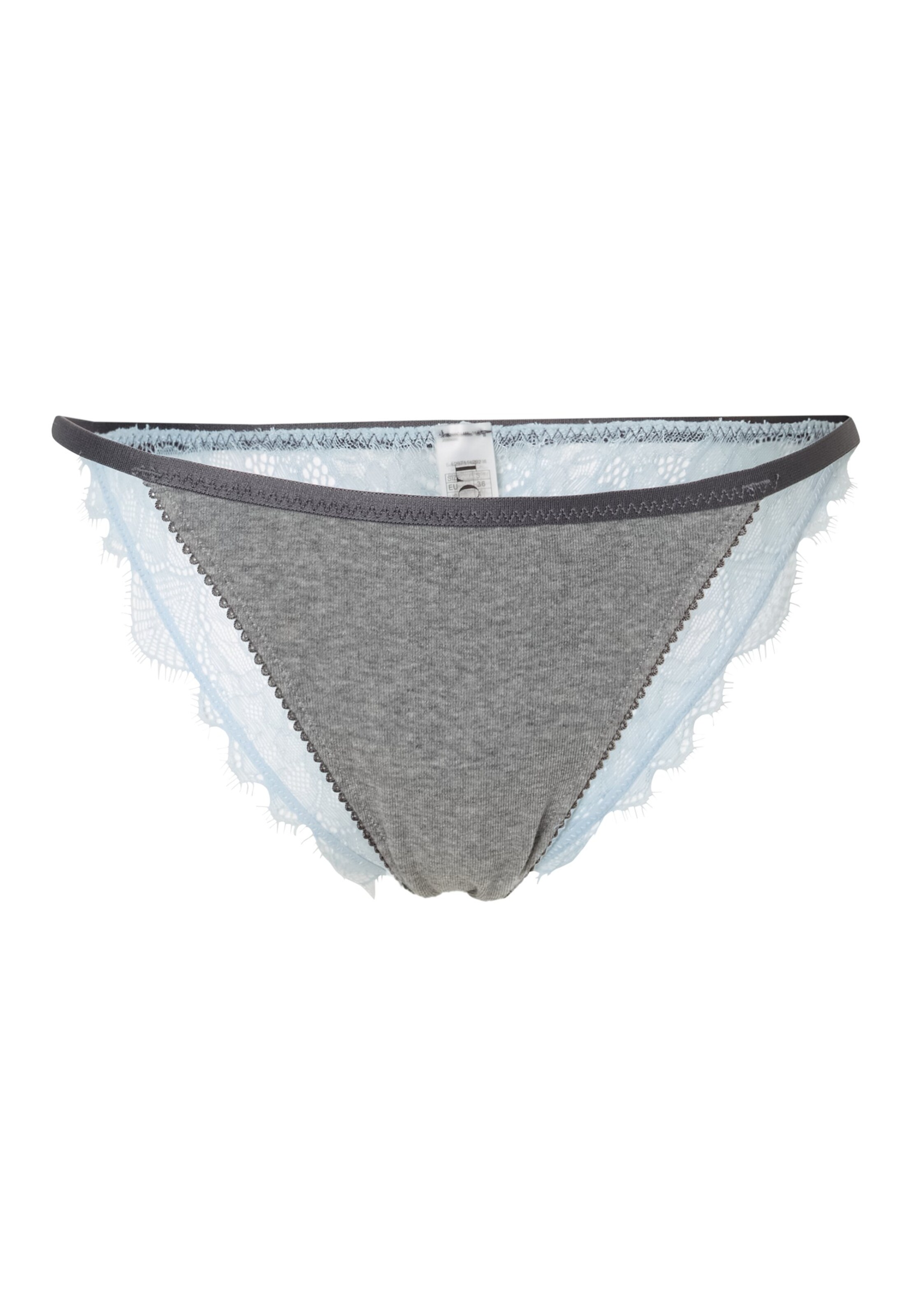 Slip 'Wild Rose' di LOVE Stories in grigio: frontale