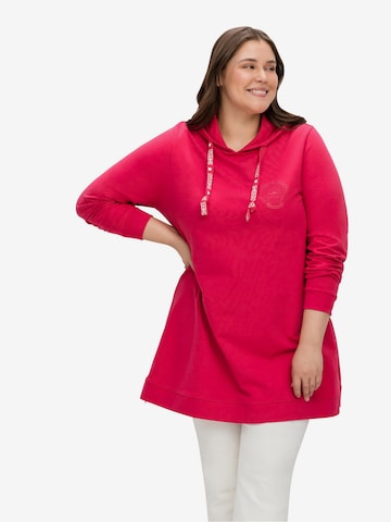 SHEEGO Sweatshirt in Pink: predná strana