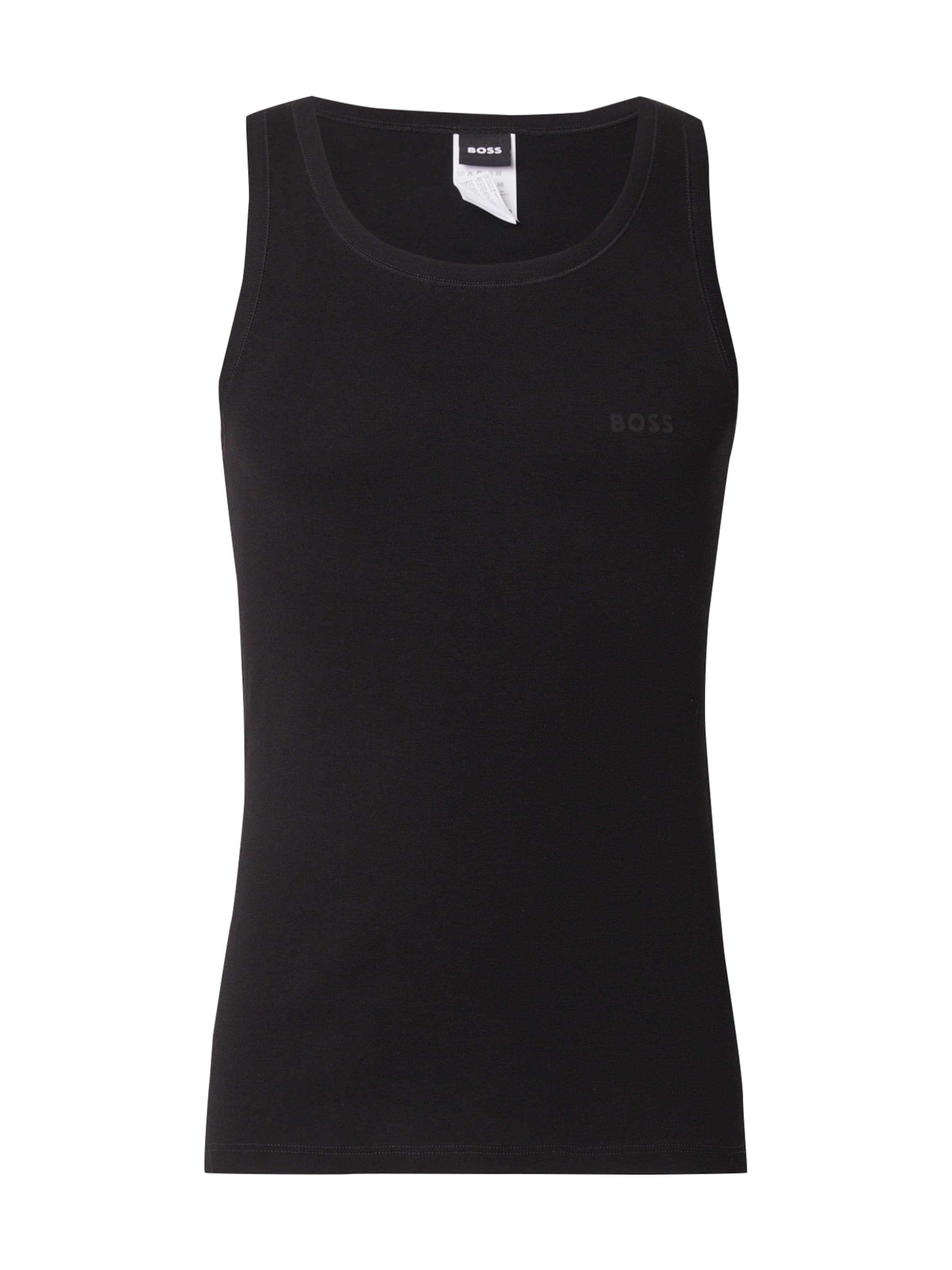 BOSS T-Krekls, krāsa - melns, Preces skats