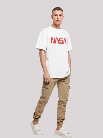 T-Shirt 'Nasa' F4NT4STIC en blanc