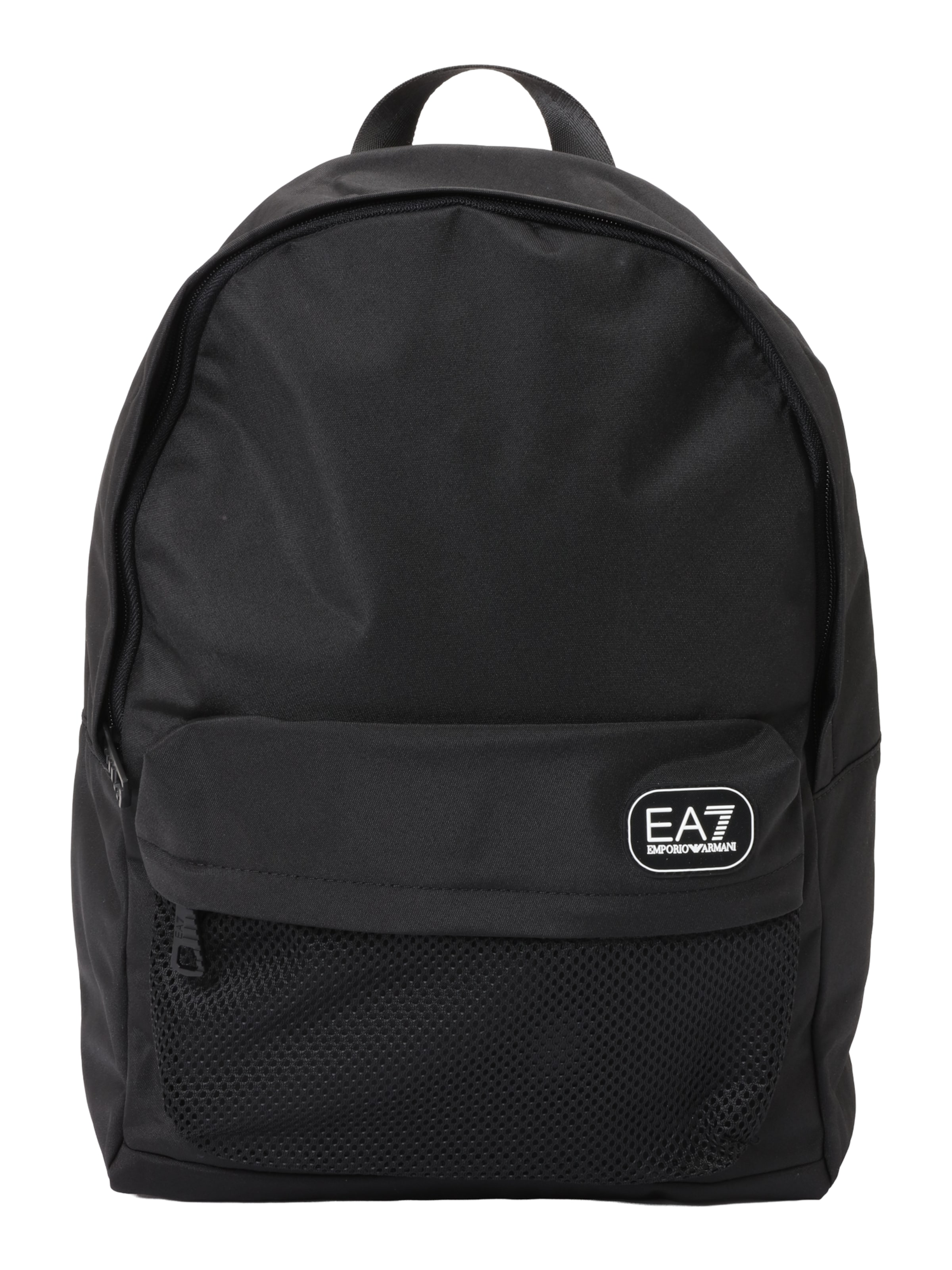 EA7 Emporio Armani Backpack in Black: front