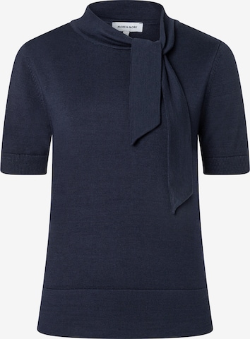 MORE & MORE Pullover in Blau: Vorderseite