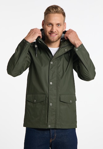 MO Weatherproof jacket in Green: front