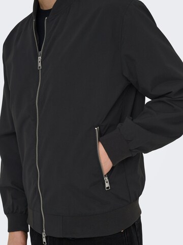 Only & Sons Between-Season Jacket 'ONSLando' in Black