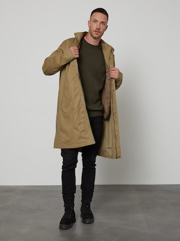 DAN FOX APPAREL Between-Seasons Coat 'Marten' in Green