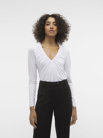 VERO MODA Shirt 'HANNA' in Weiß: Vorderseite