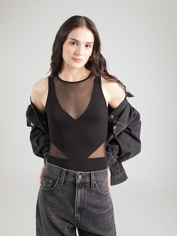 Shirtbody 'Wendy' ABOUT YOU en noir : devant