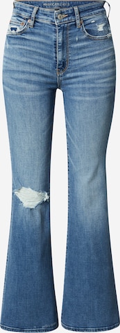 American Eagle Bootcut Jeans in Blauw: voorkant