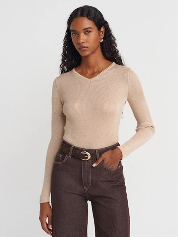 Pullover 'Pullover' di Dilvin in beige: frontale