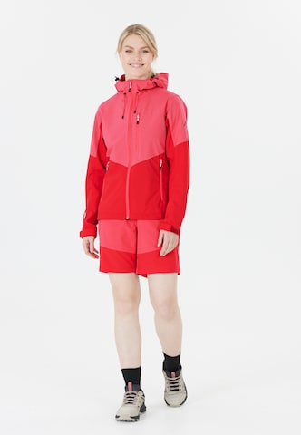 Whistler Athletic Jacket 'Rosea' in Red