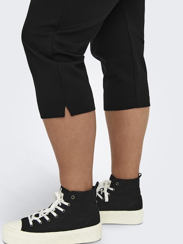 ONLY Carmakoma Regular Pleat-Front Pants in Black