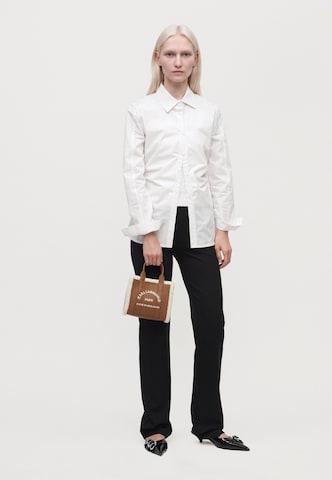 Karl Lagerfeld - Bolso de mano 'Rue St-Guillaume' en marrón