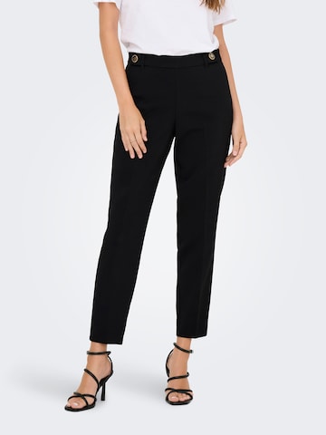 ONLY Regular Chino trousers 'ONLASTRID' in Black: front