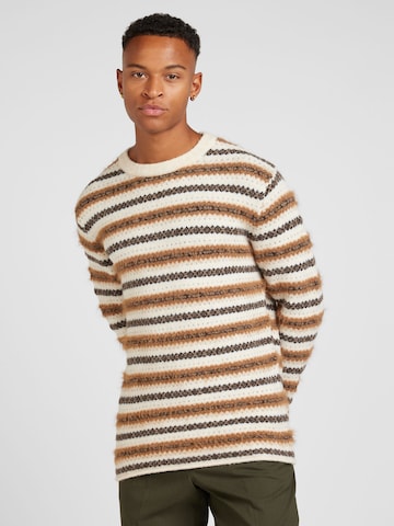 DRYKORN Sweater 'LEANDO' in Beige: front