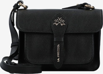 La Martina Crossbody Bag in Black: front
