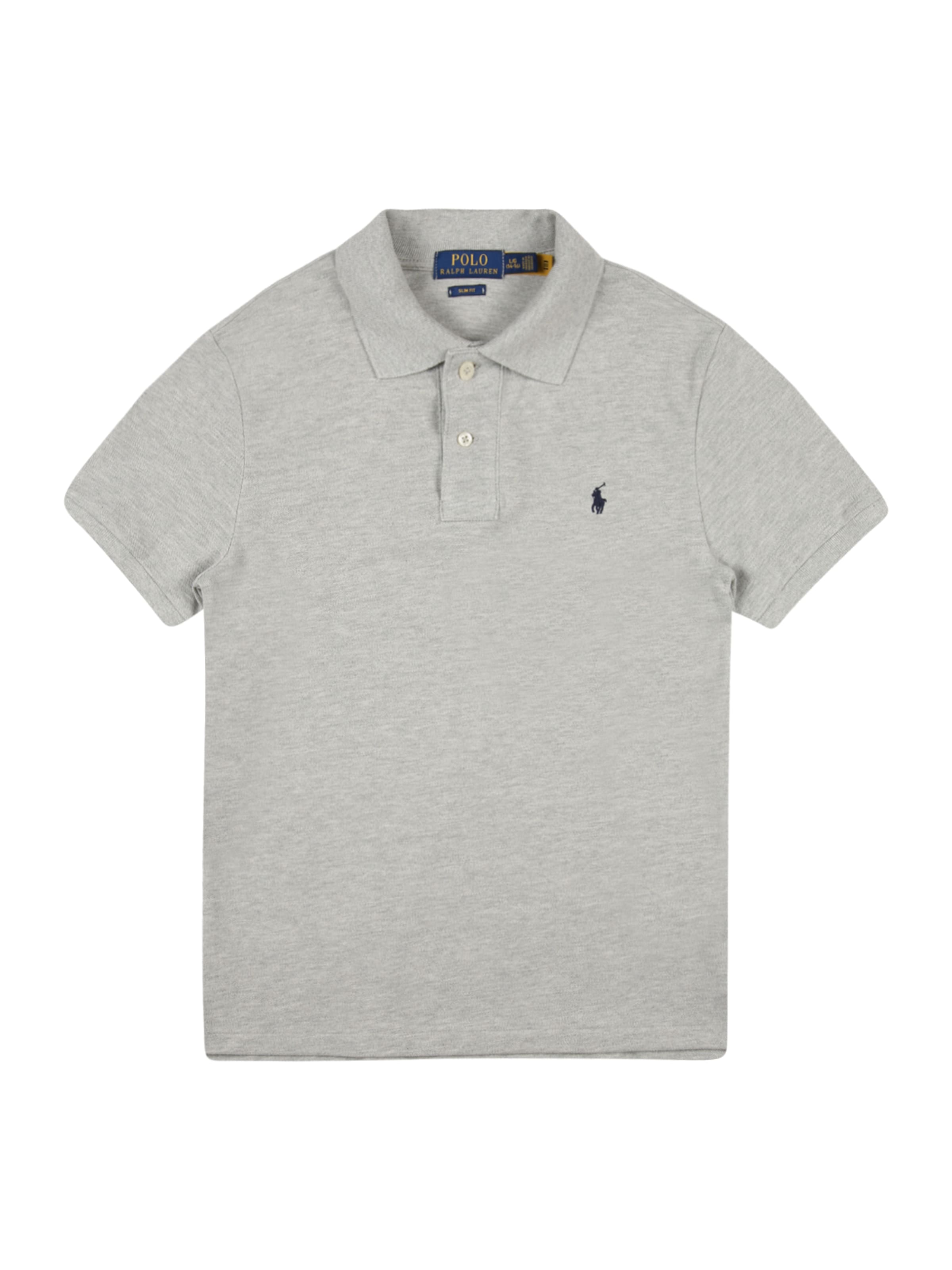 T-Shirt Polo Ralph Lauren en gris : devant