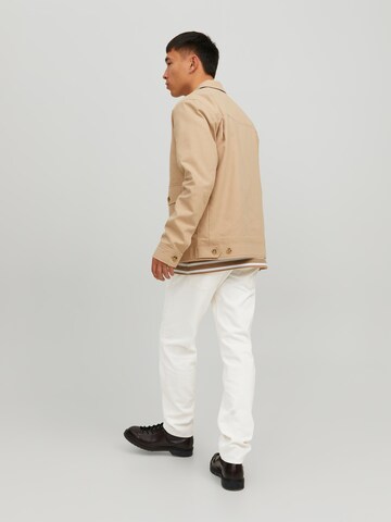 JACK & JONES - regular Vaquero 'Mike Evan' en blanco