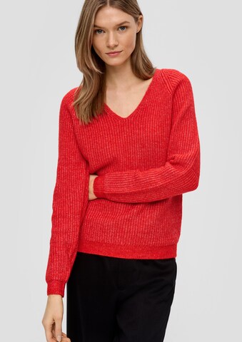 s.Oliver - Pullover em vermelho