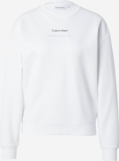 Calvin Klein Sweatshirt i svart / vit, Produktvy