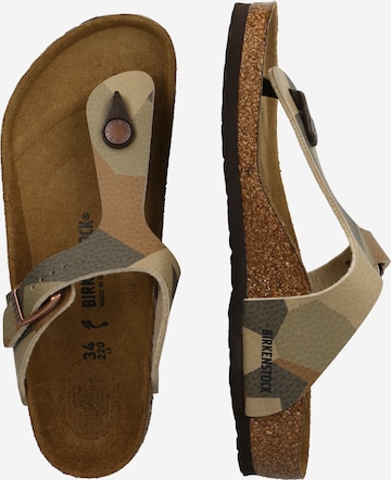 BIRKENSTOCK Zehentrenner in Grün