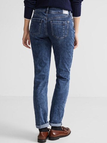 STREET ONE Slimfit Jeans 'Jane' in Blauw