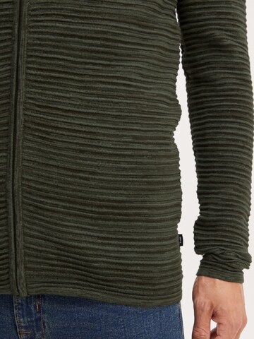 !Solid Regular Fit Strickjacke ' STRUAN ' in Grün