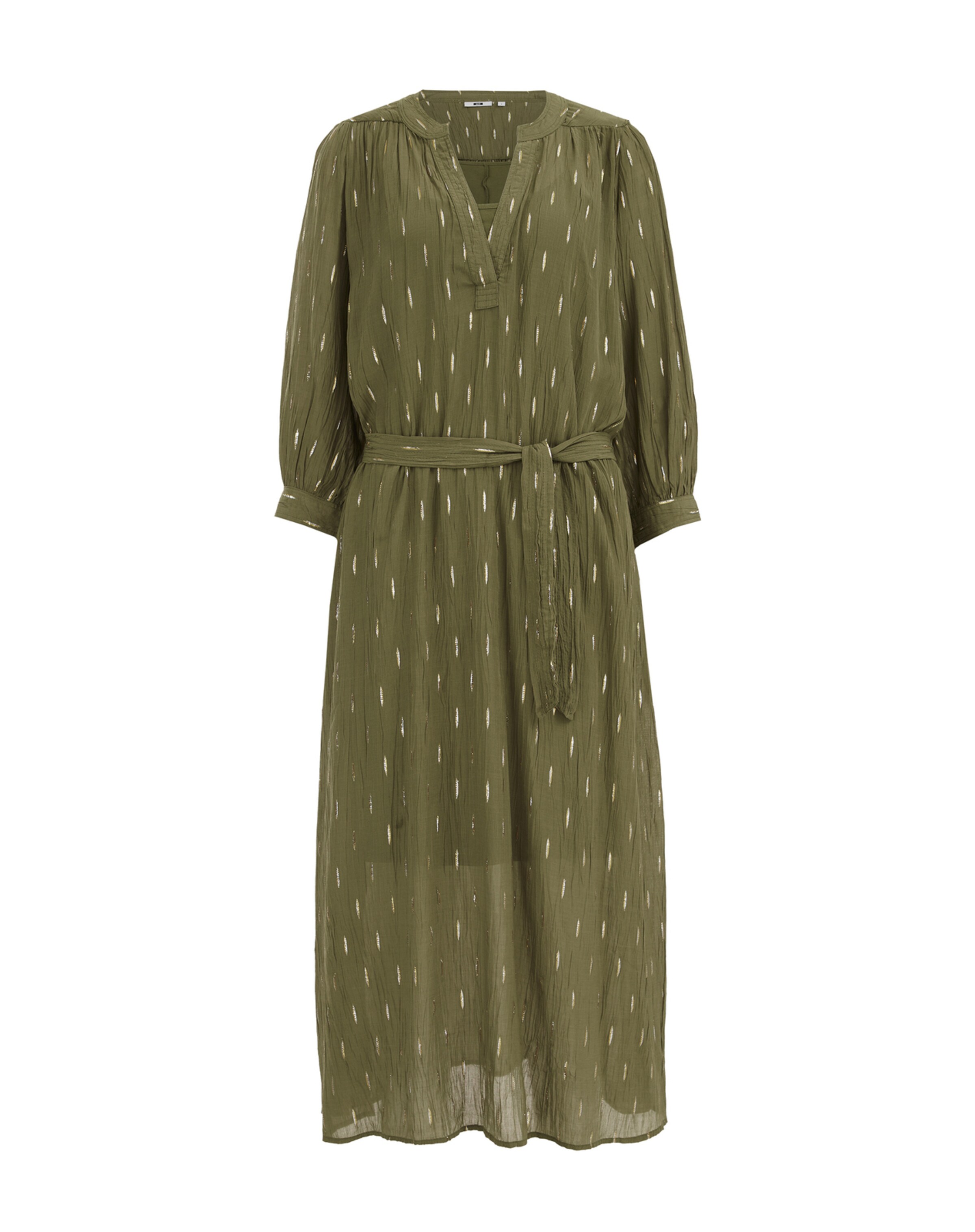 Abito di WE Fashion in verde: frontale