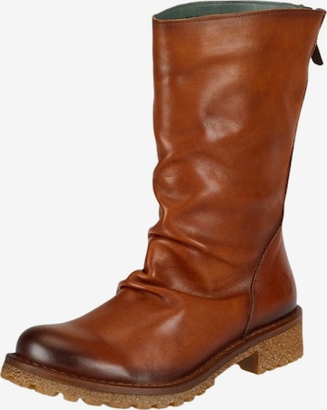 Bottes FELMINI en marron : devant