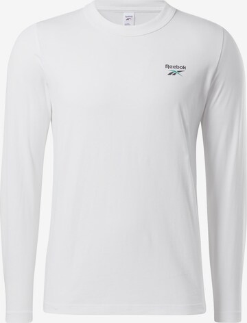 Reebok Shirt 'Classics Destination Rio' in White: front