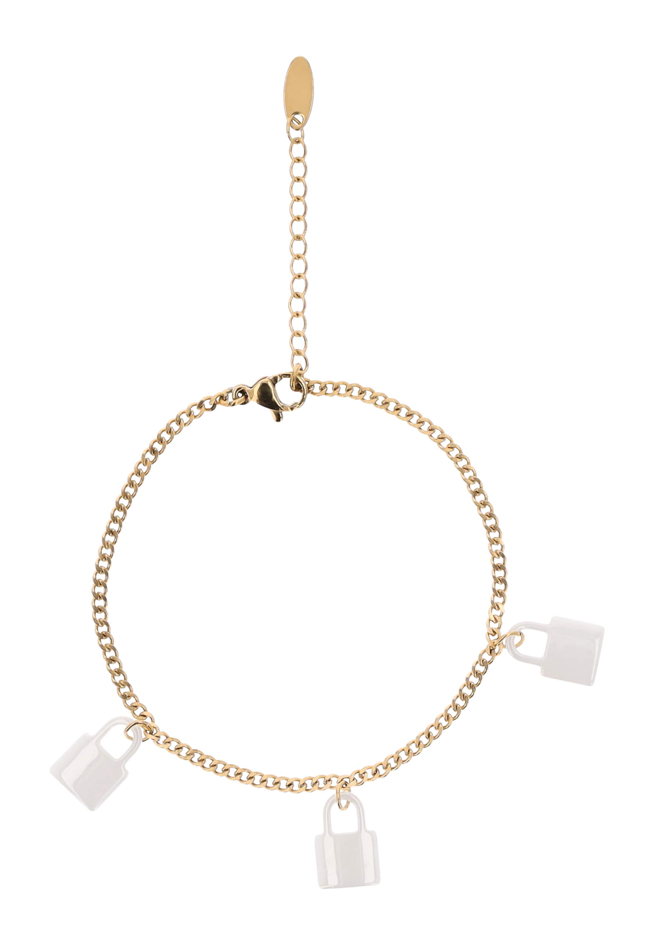 myMo ROCKS - Pulsera en oro: frente